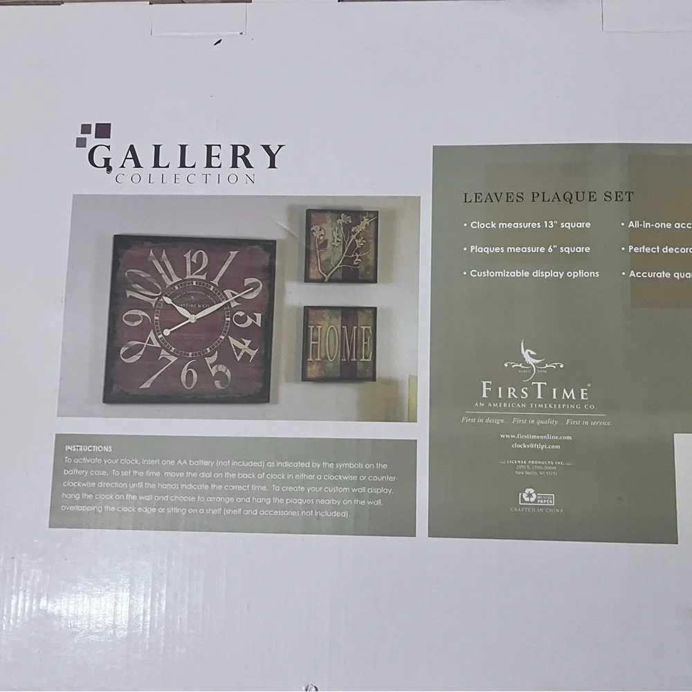 Gallery Collection 3-Piece Wall Decor Set – Rustic & Functional Design - Picture 3 of 15